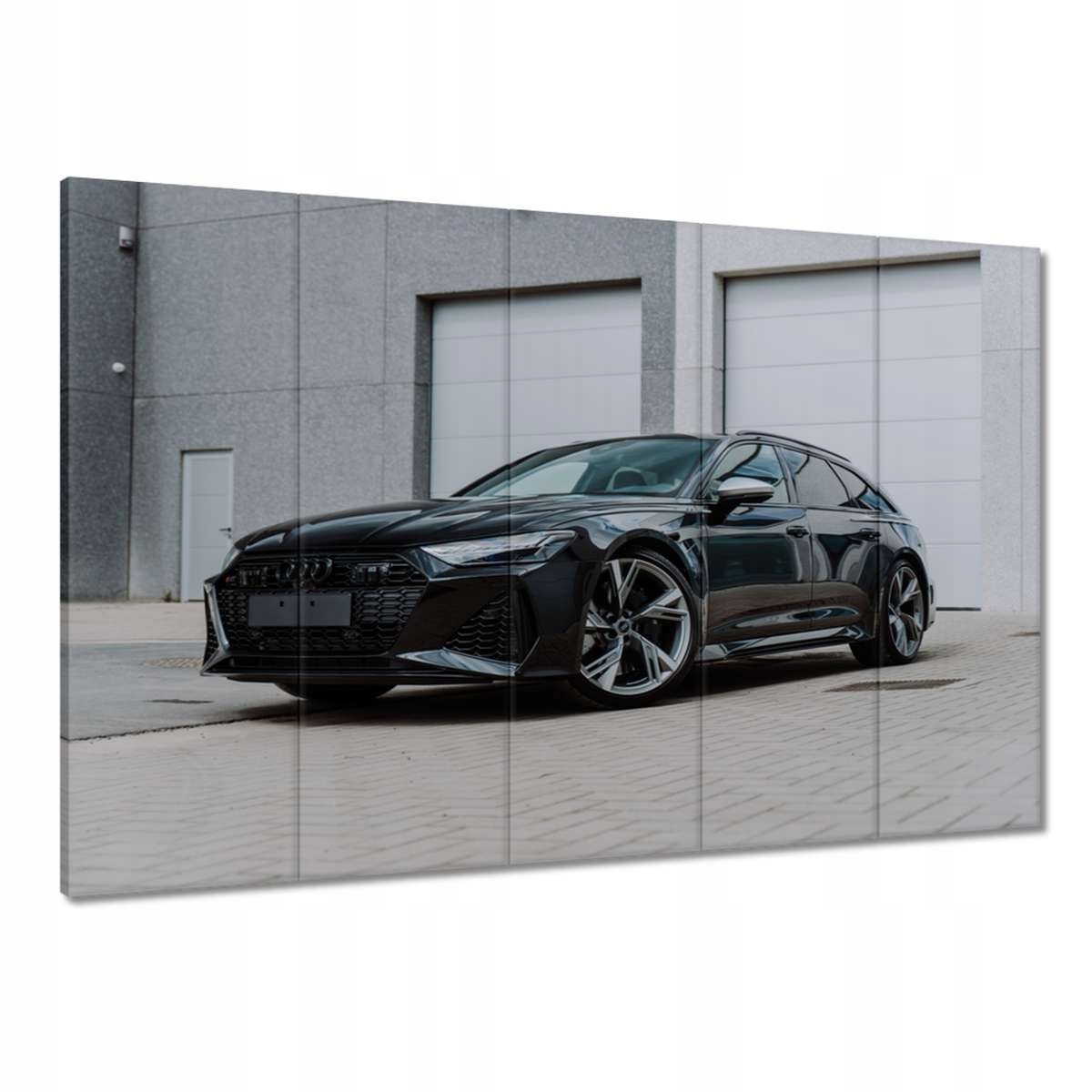 Obrazy 100x70 Černý automobil Audi