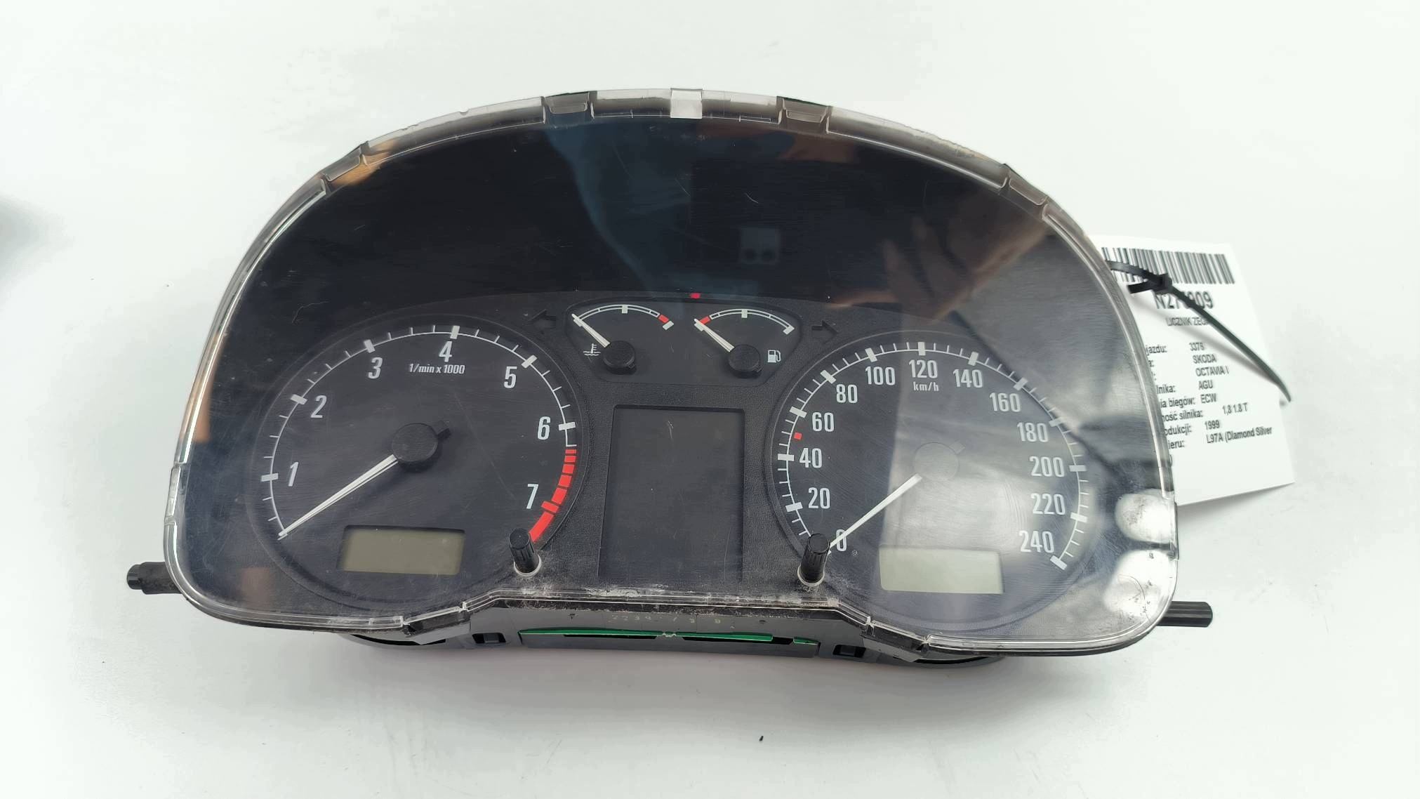 dials clock EU 1U1919034C SKODA OCTAVIA and