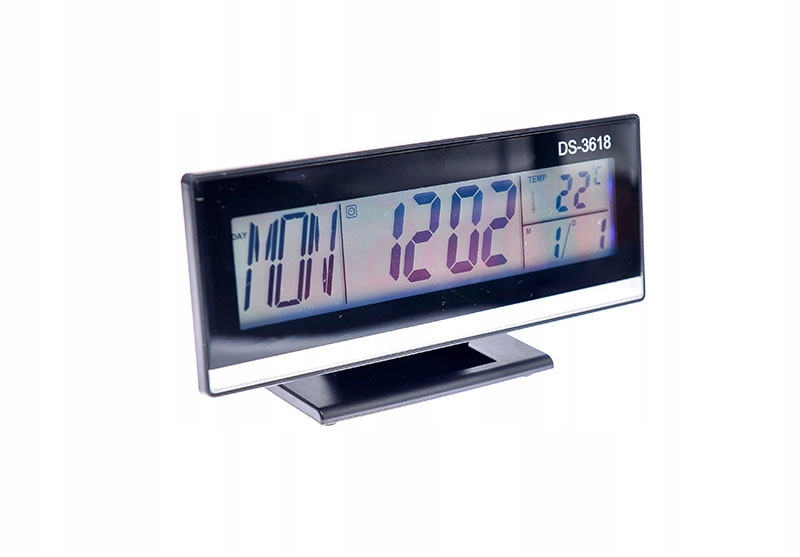 Будильник годинник термометр календар великий РК-звук модель годинник РК-будильник DS-3618