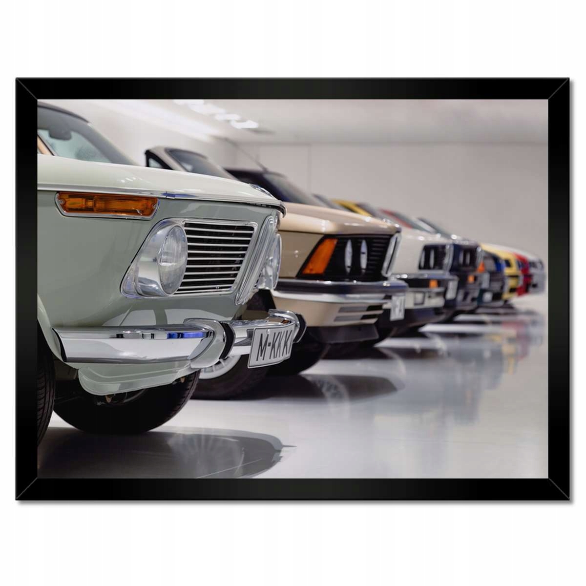 Plakáty v rámu 40x30 Různé generace Bmw Žralok