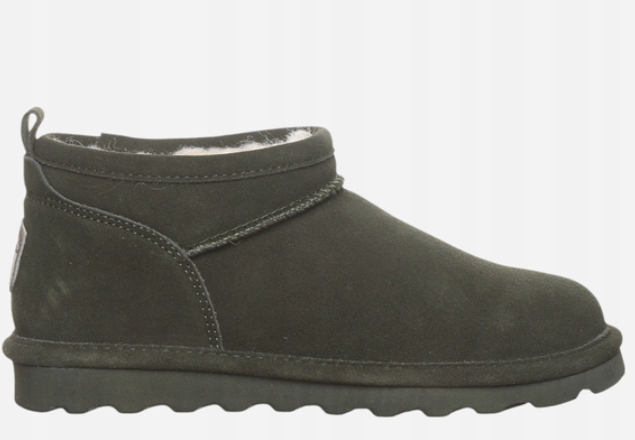 Bearpaw Dámské Khaki Kožené Sněhule S Vlnou 36 Joq