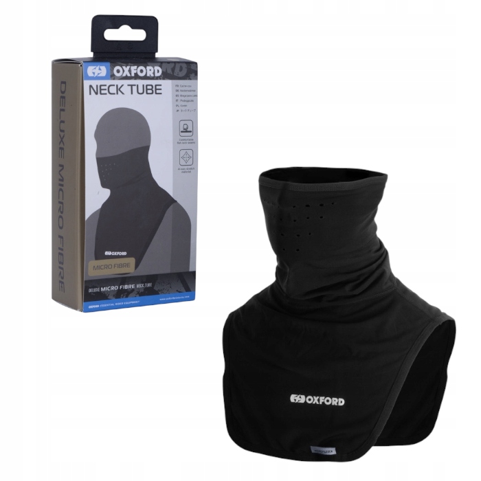 Kołnierz Ocieplający Oxford Deluxe Neck Tube Micro Fibre Black