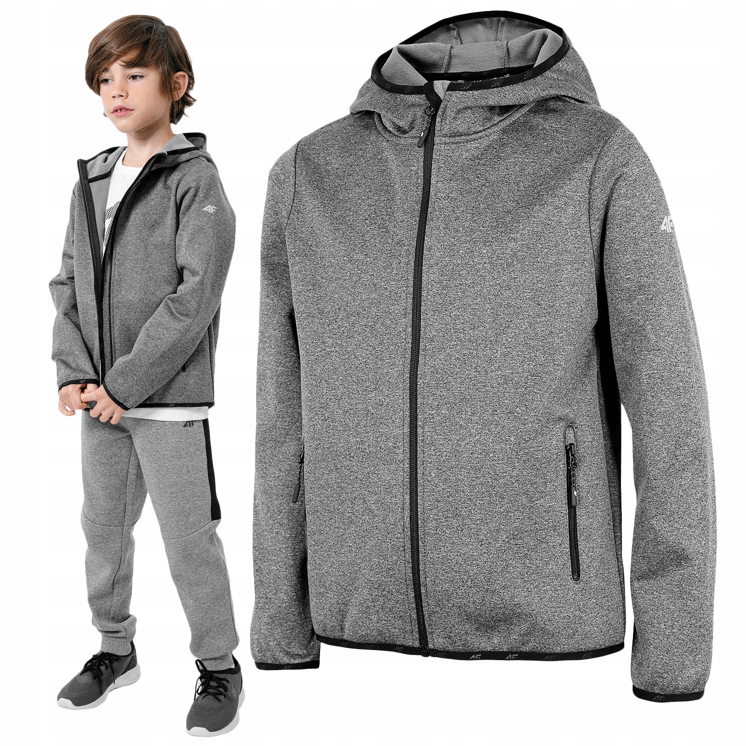 

Kurtka dziecięca Softshell 4F Junior JSFM001 128