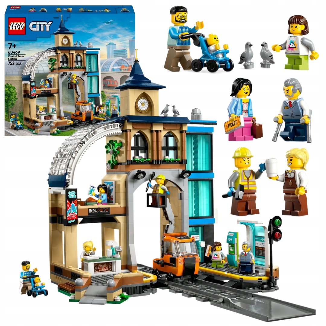 Lego City 60469 Hlavní nádraží