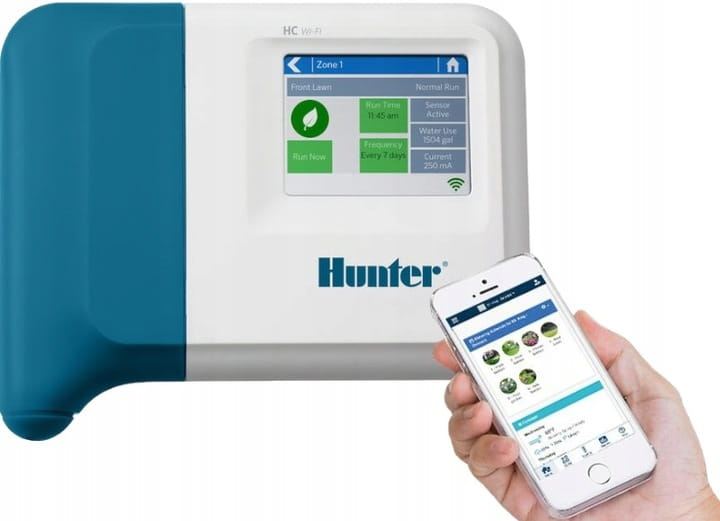 Sterownik nawadniania Hunter Hc 6 sekcji moduł WiFi