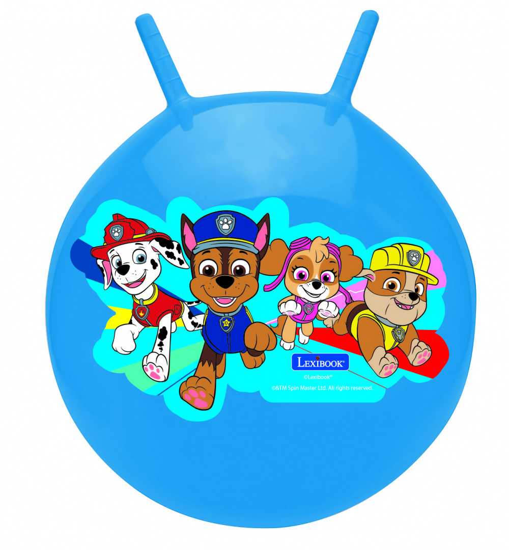 Piłka do skakania PAW Psi Patrol pieski niebieska