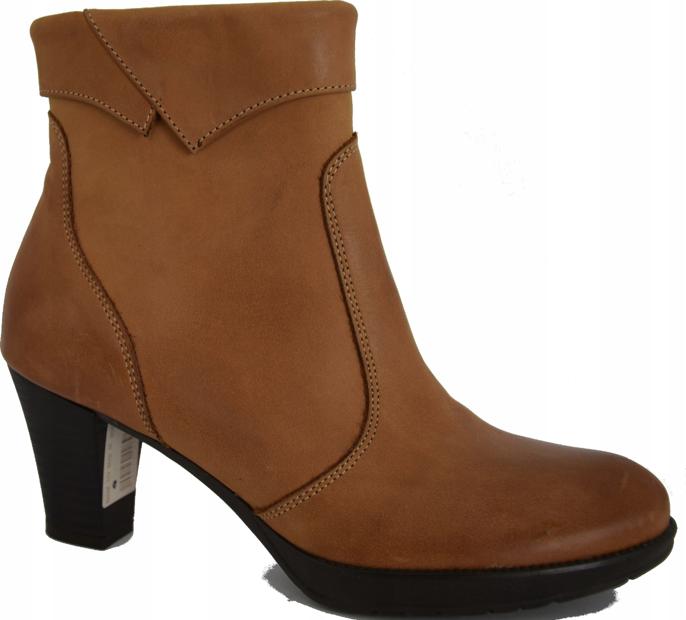 Dámské Kotníkové Boty Zimní Boty Na Podpatku, Hnědé, Velikost 329 36