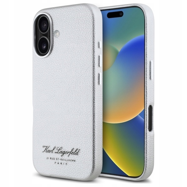 Karl Lagerfeld KLHCP16SPGWCMKHG iPhone 16 6,1" hardcase šedý/šedý hotel