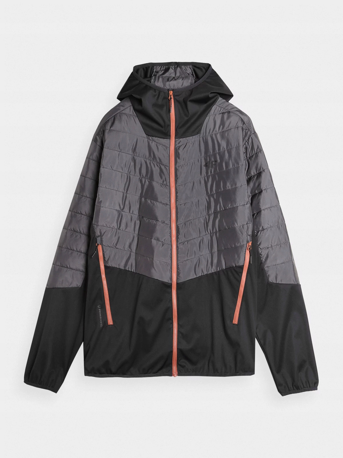 KURTKA MĘSKA 4F PIKOWANA PRZEJŚCIOWA JESIENNA FUNKCYJNA Z KAPTUREM AW23M310 Model 4FAW23TTJAM310