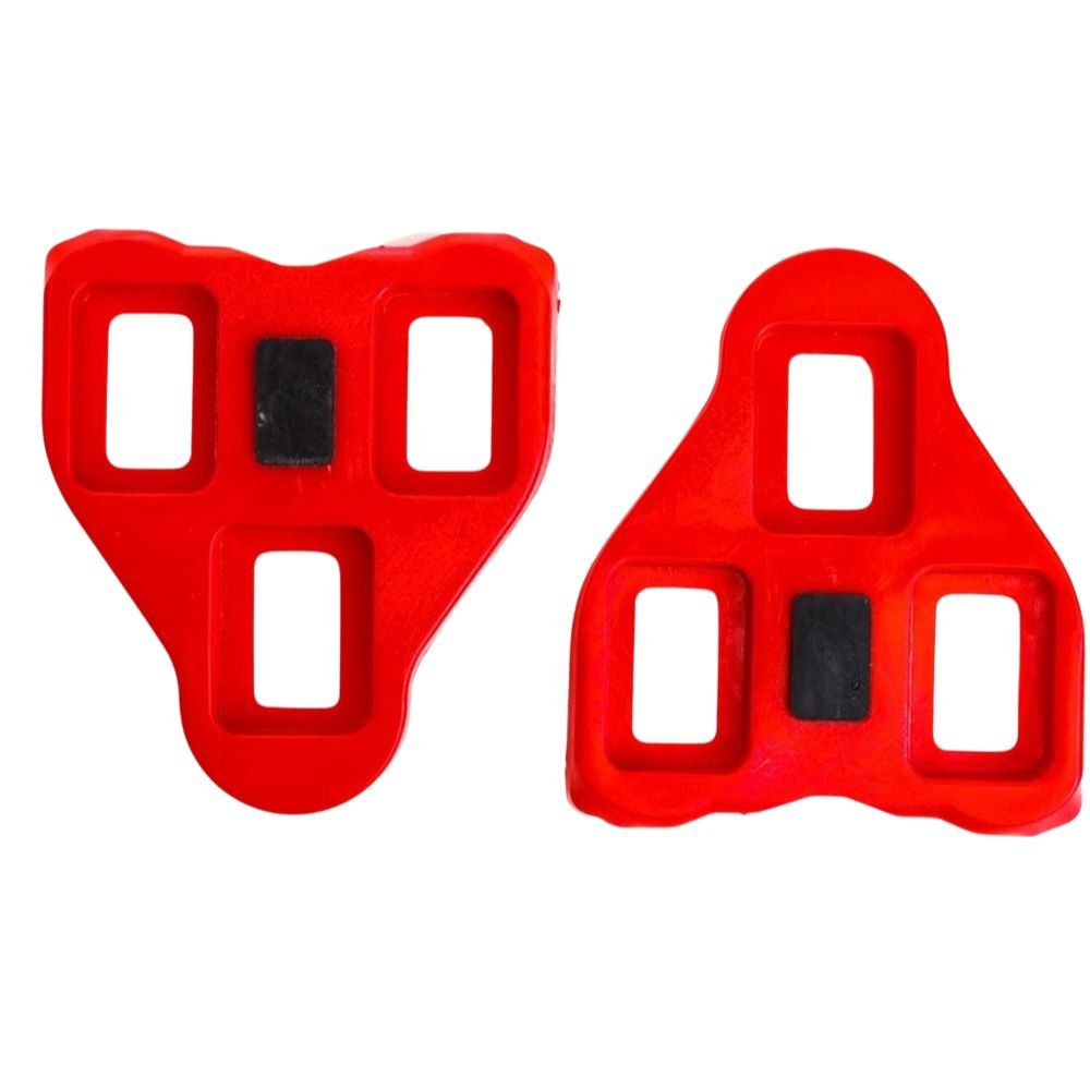 Bloki do pedałów Roto Look Delta czerwone 9st