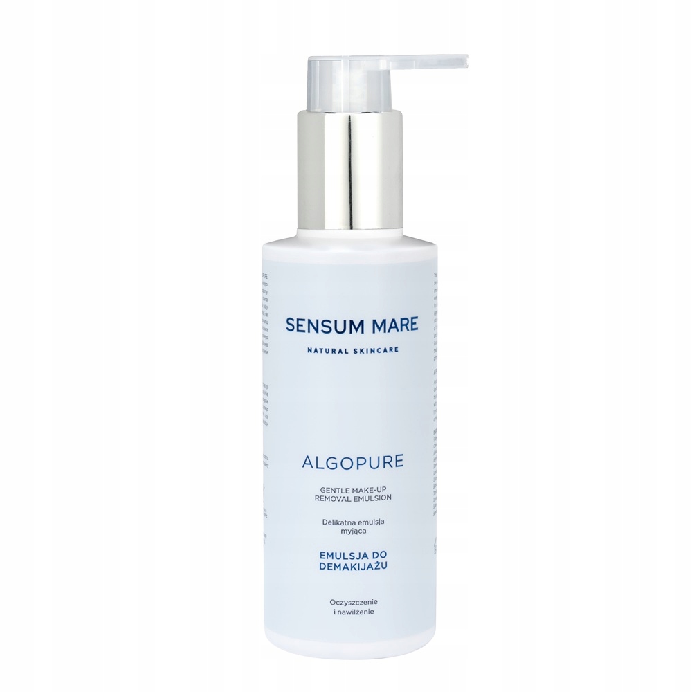 Jemná odličovací emulze Algopure bez podráždění Sensum Mare 150 Ml