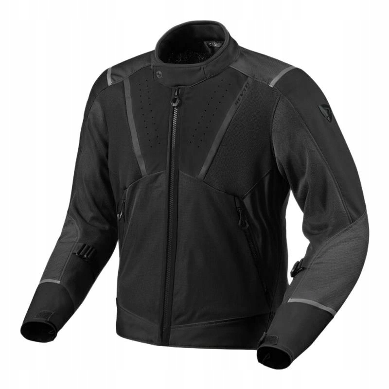 Textilná motocyklová bunda Revit Airwave 4 Black, čierna