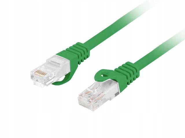 Patchcord Lanberg Utp kat.6 2m Lszh Cu fluke passed zielony