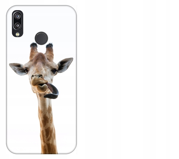 

Etui pokrowiec Huawei P20 Lite Żyrafa smieszne zwi
