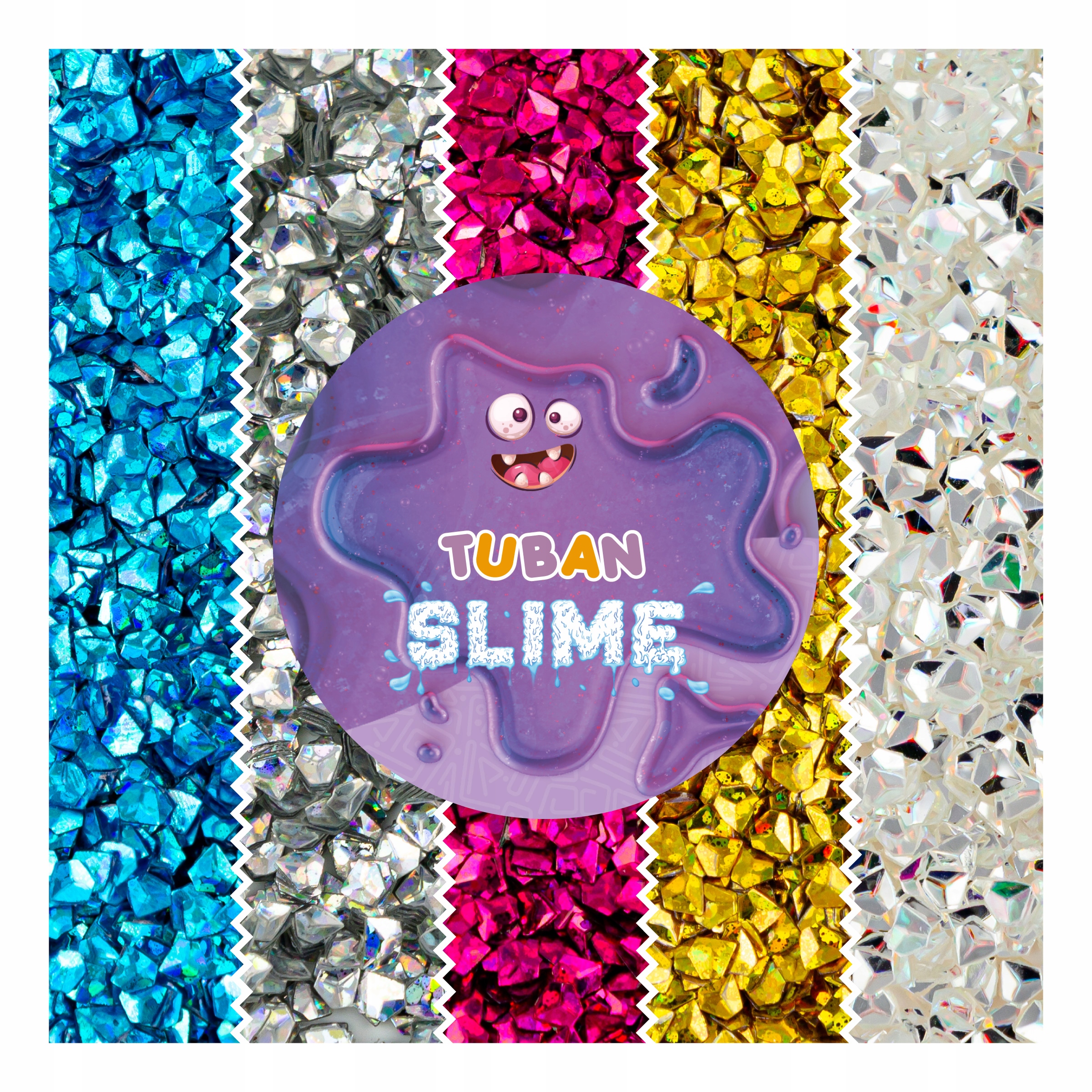 

Tuban Zestaw 5 Diamentów Do Glutów Slime