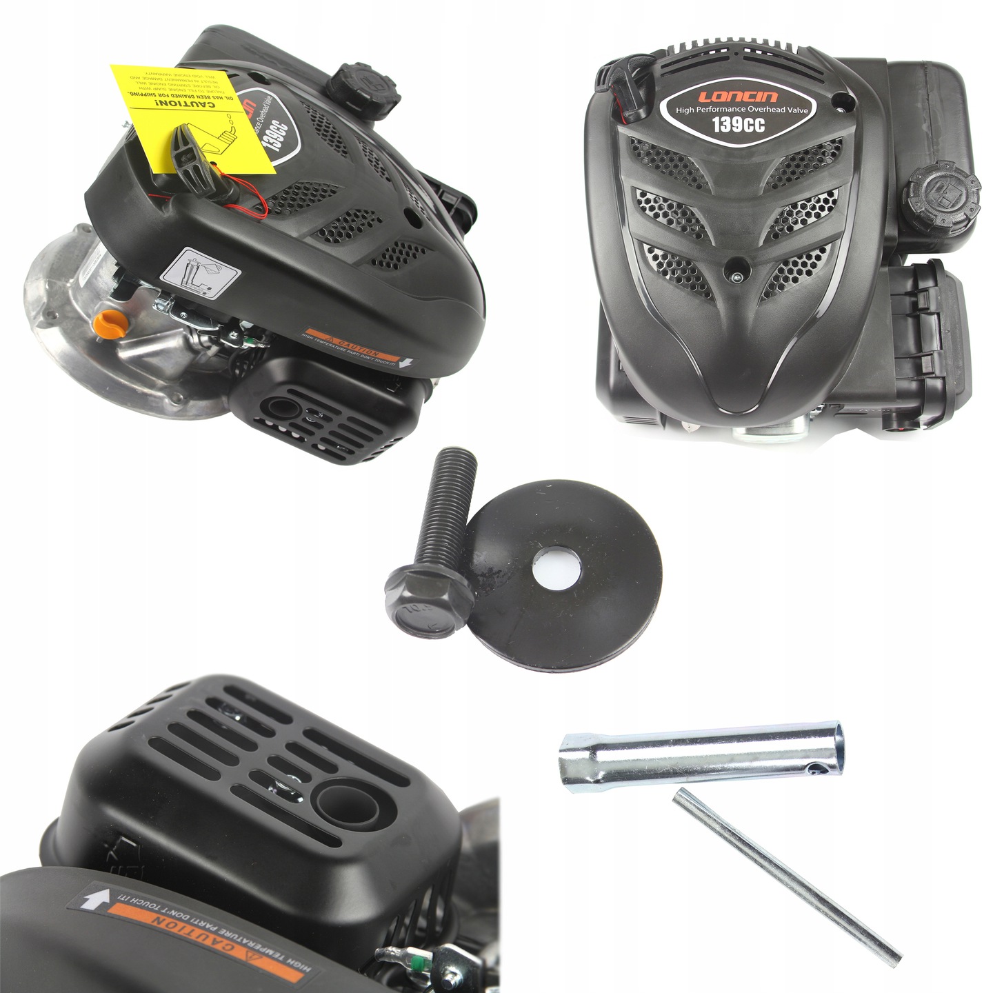 Silnik Spalinowy Do Kosiarki Spalinowej Loncin 139cc 22,2/80mm