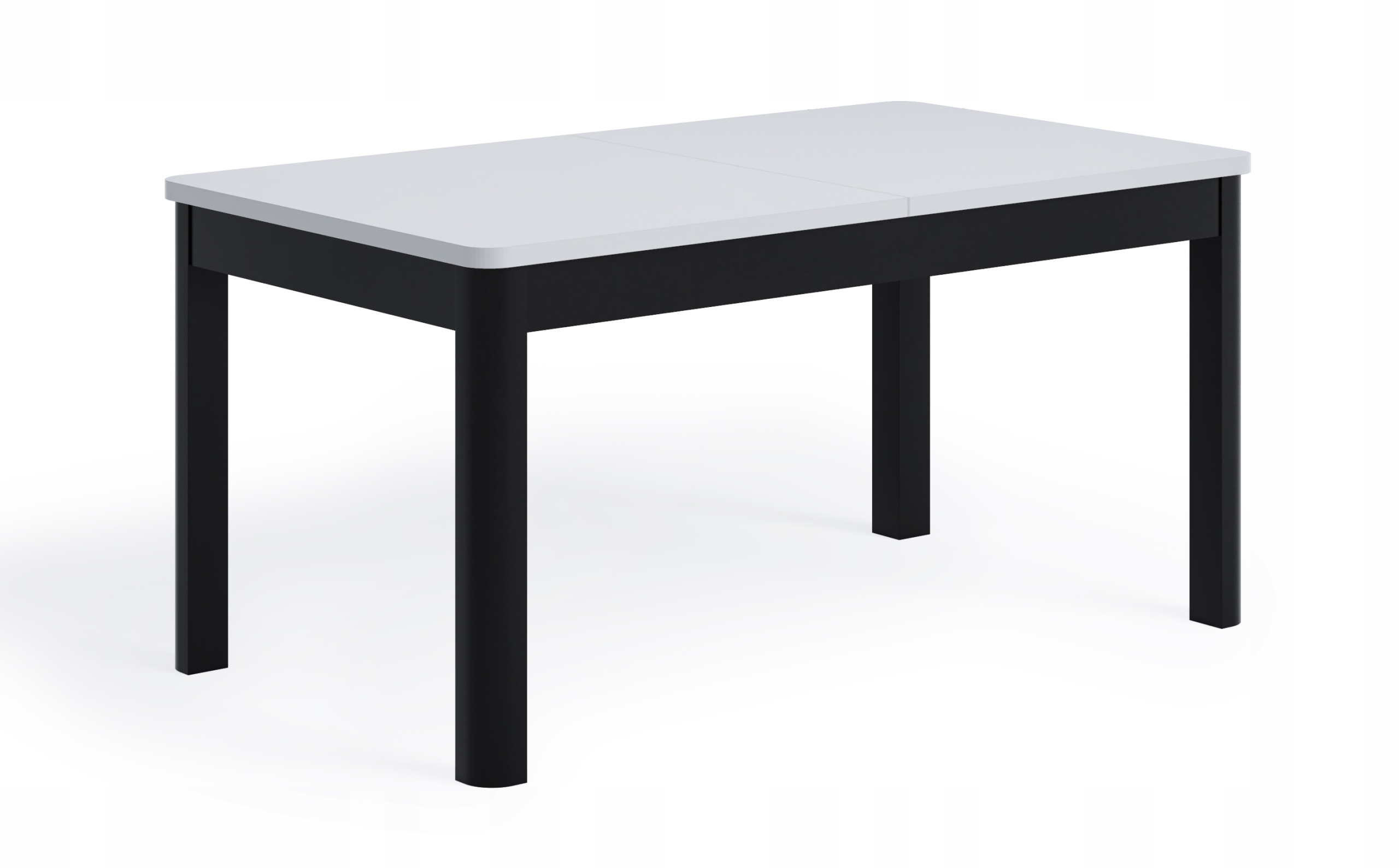 Stół LAVEN rozkładany 140/180 półokrągłe nogi blat Wysokość mebla 75 cm