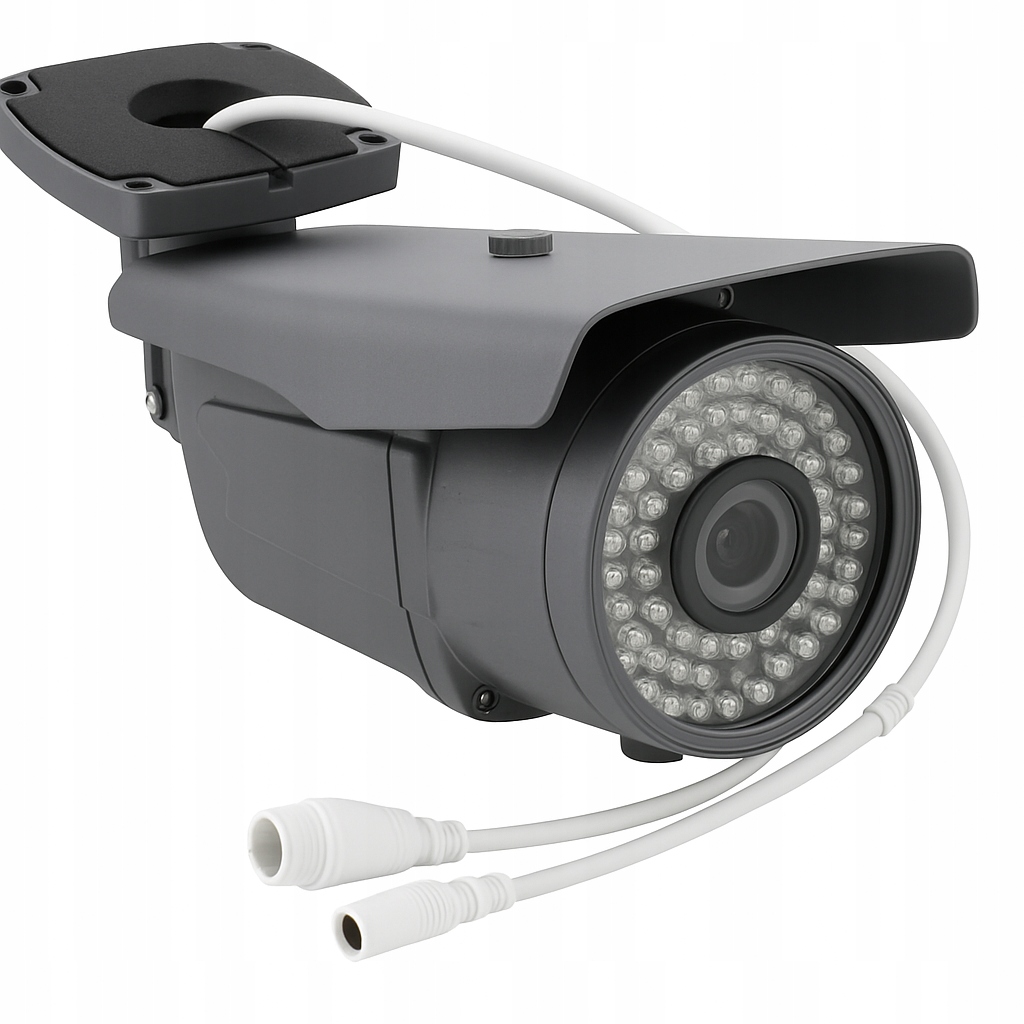 Kamera Ip Full Hd 72 diody podczerwieni Zasięg 70 metrów Zoom monitoring