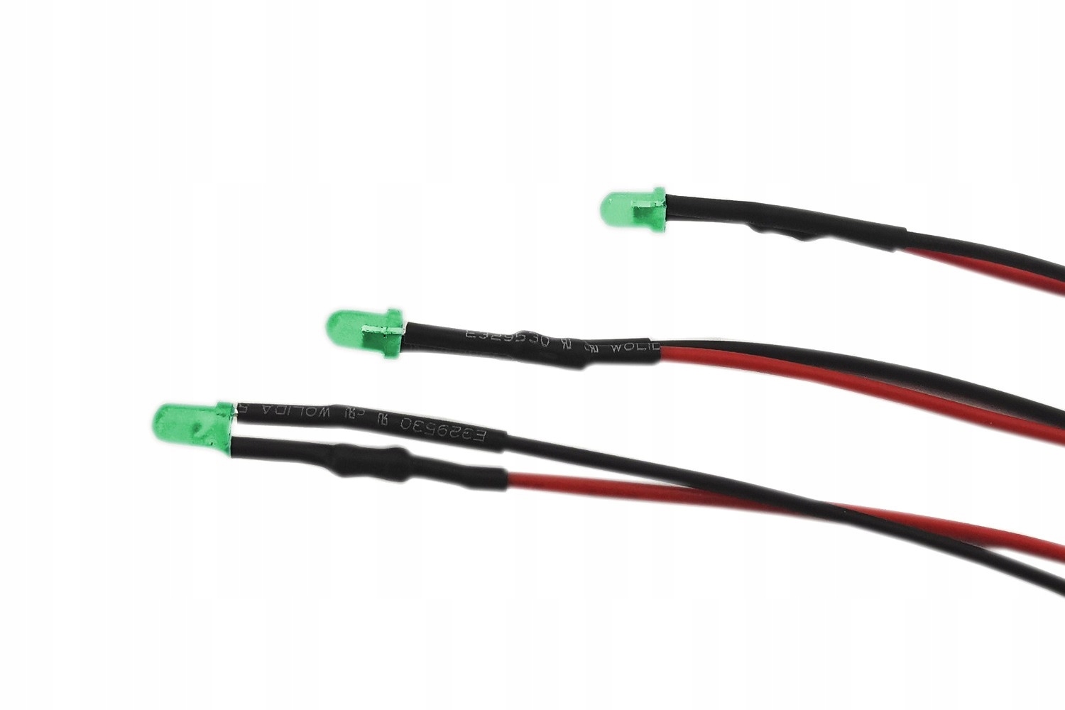 

Dioda Led 3mm 12V DC Zielona Z Przewodem 20cm