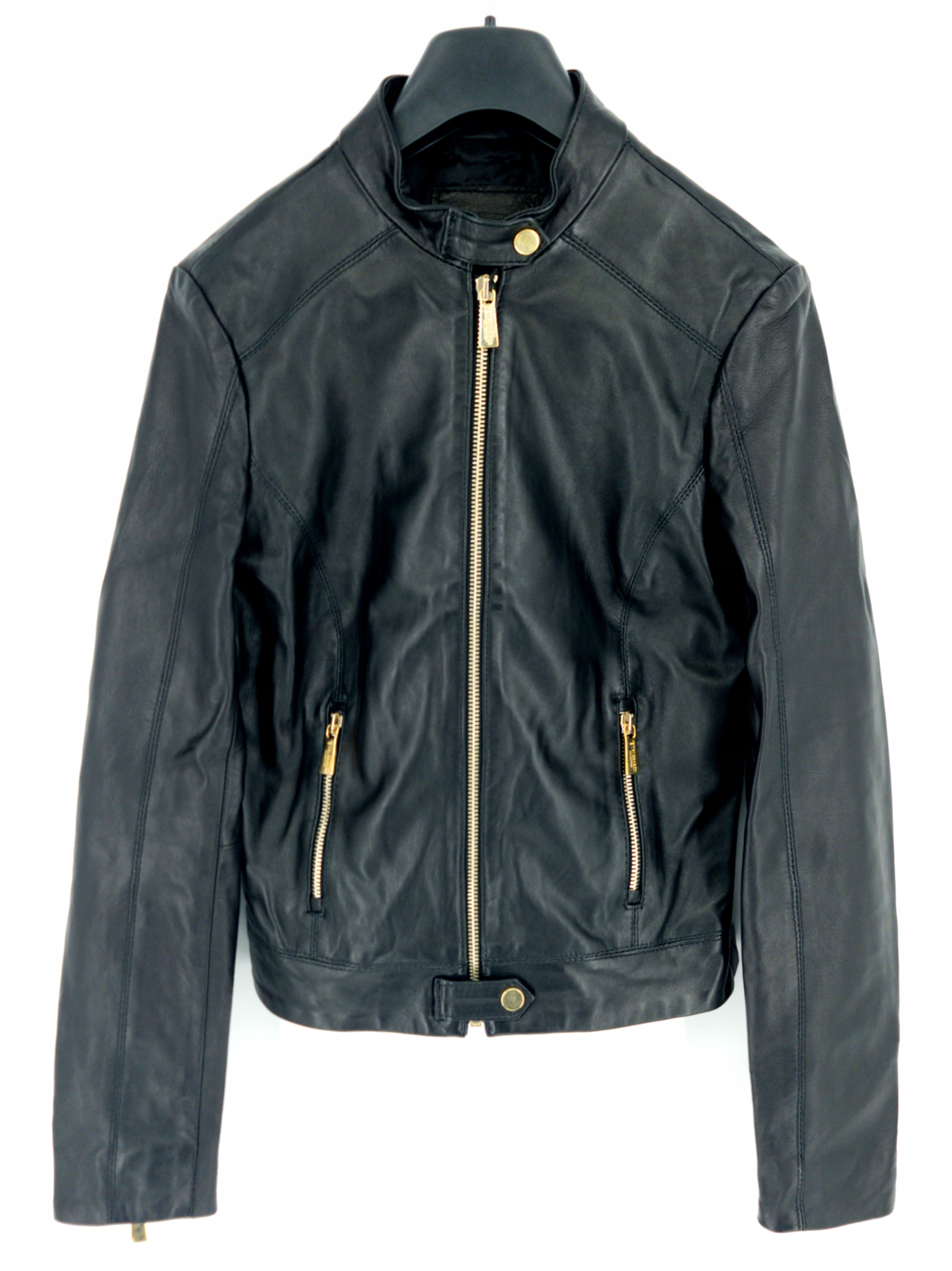 Bunda z přírodní kůže Tru Trussardi Xs