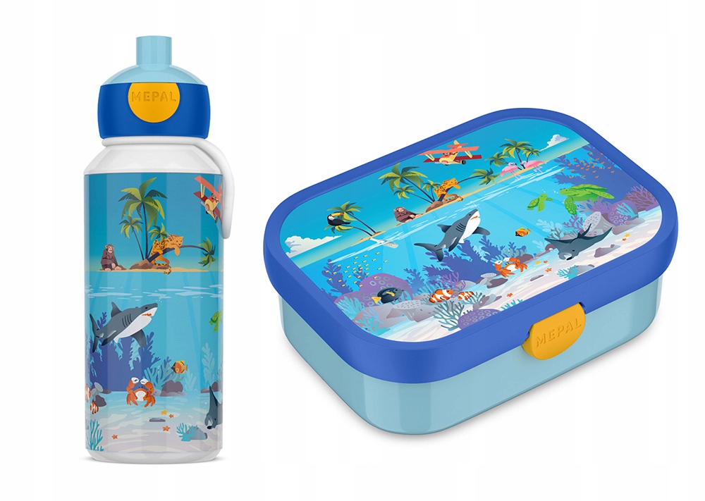 Zestaw śniadaniowy dziecięcy Mepal Campus Tropical Ocean (lunchbox bidon)