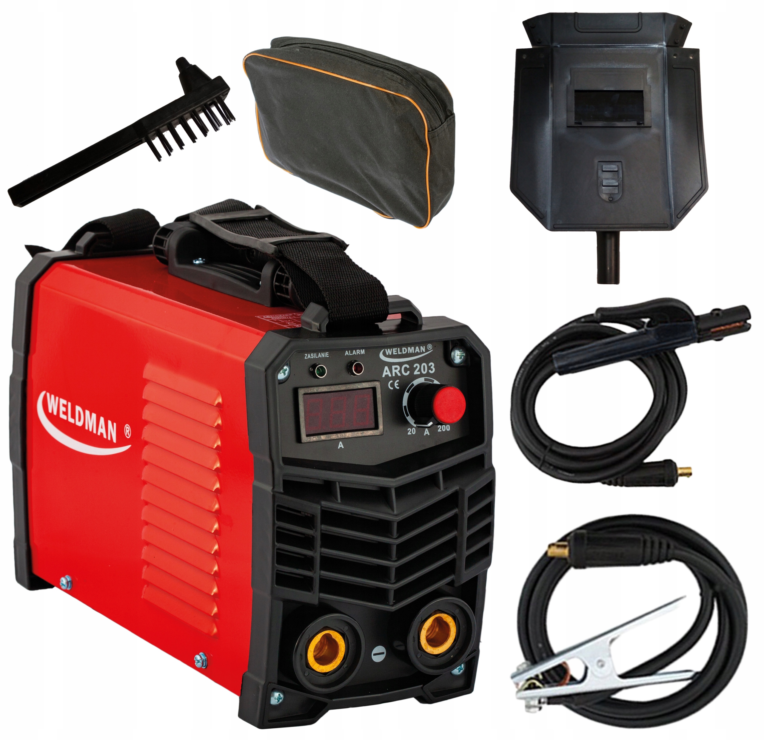 WELDMAN ARC203 ЕЛЕКТРОДНИЙ ІНВЕРТОР ЗВАРЮВАЛЬНИЙ АПАРАТ