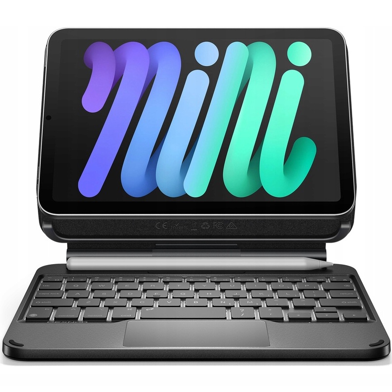 Pouzdro S Klávesnicí Dexnor Touchpad Pro Ipad Mini 6/7 Gen 8.3" 2021/2024