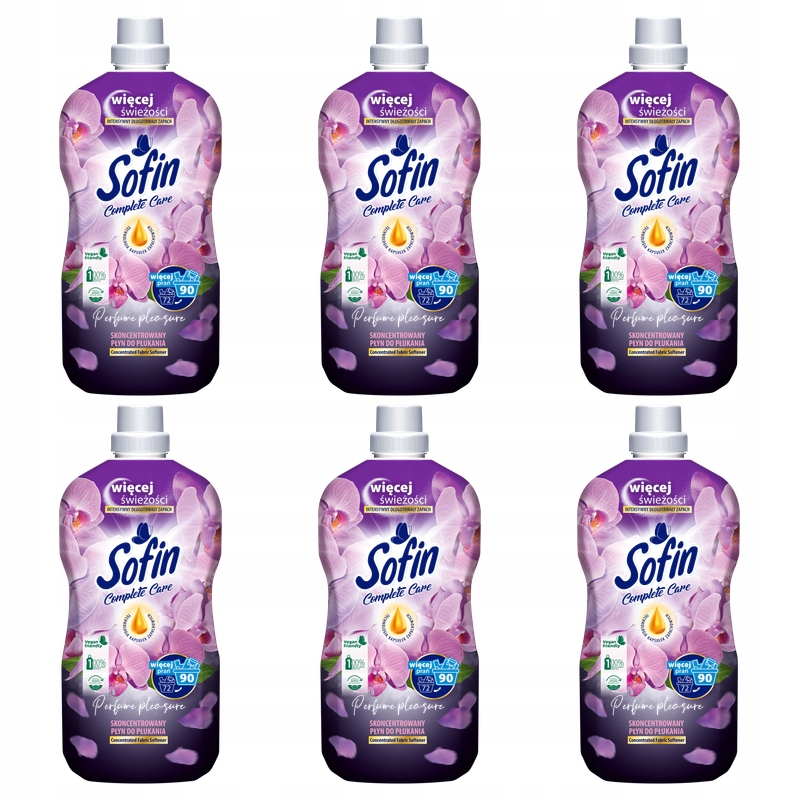 Sofin Complete Care Perfume Pleasure tekutá aviváž 1,8L X6