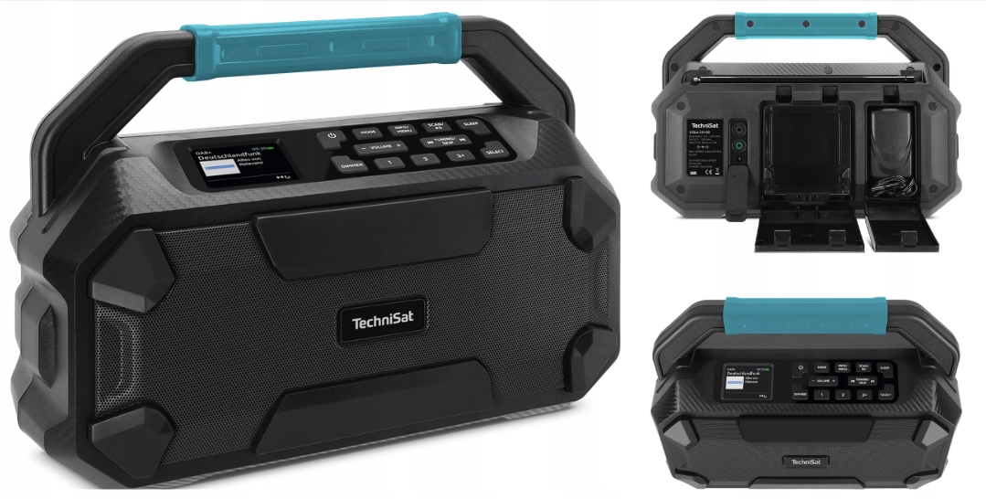 Stavební rádio TechniSat Viola 231 Od Dab+ Fm Bluetooth Makita IPX4
