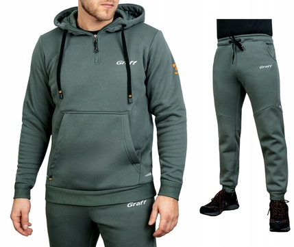 Graff komplet dresowy 232-BL/232-SP bluza spodnie rozmiar L