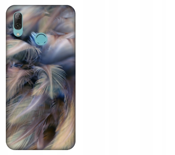 

Etui pokrowiec Huawei P Smart 2019 Pióra kurczaka
