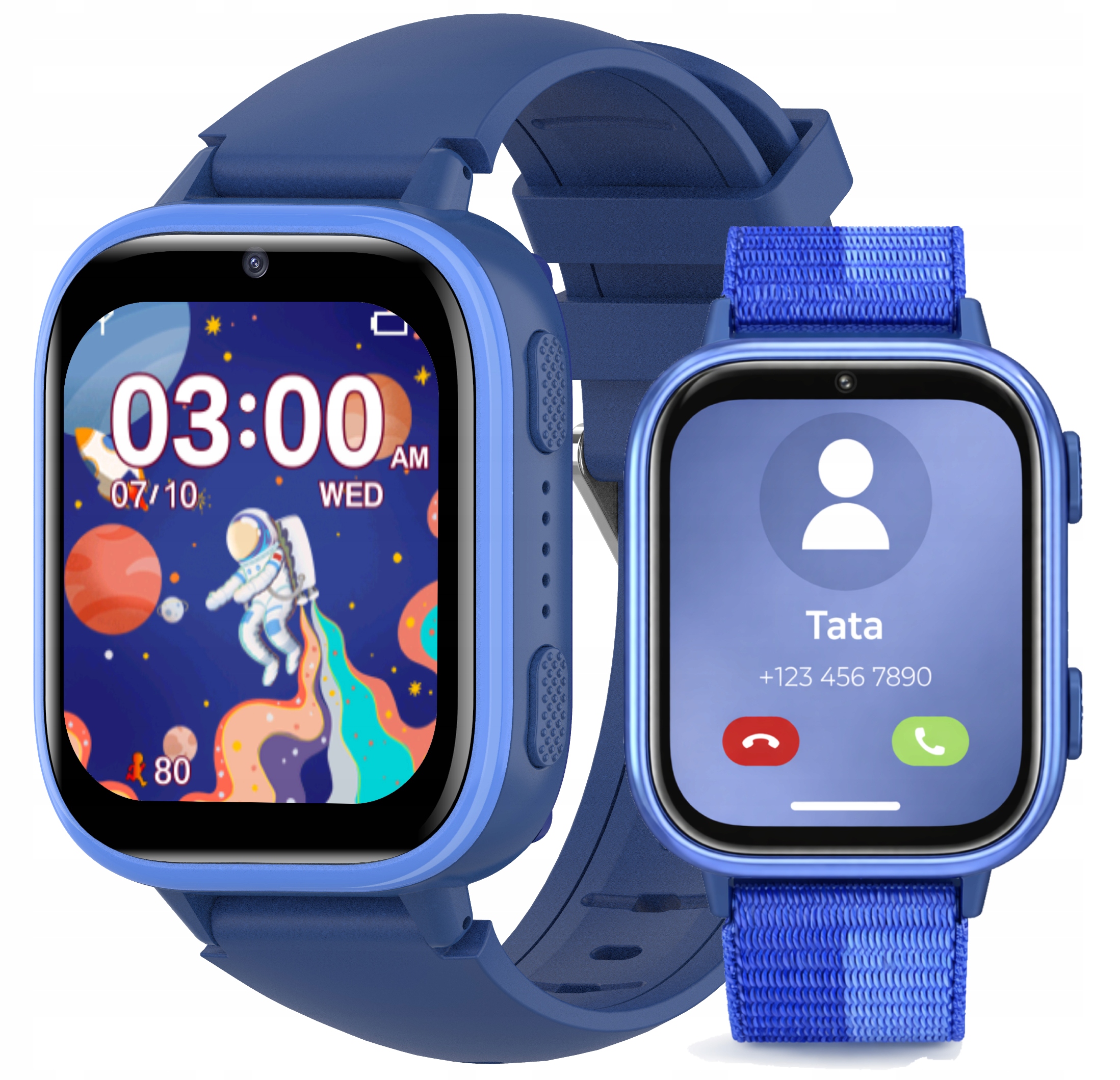 Smartwatch Zegarek Telefon Dla Dzieci Rozmowy Muzyka Gry Krokomierz Kamera