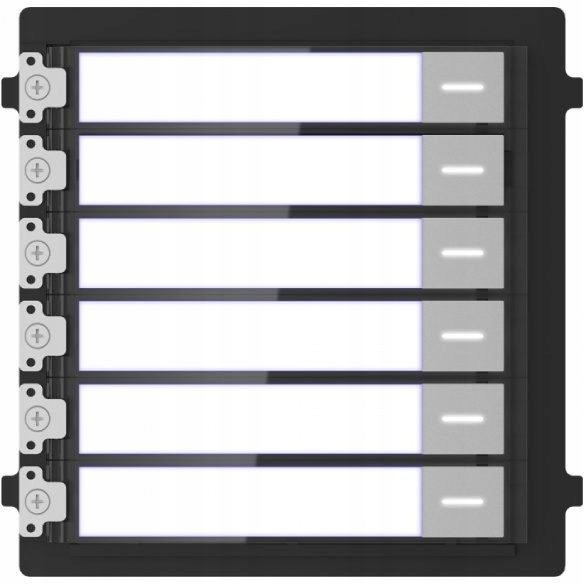 Modul volania (6 tlačidiel) Hikvision Ds-kd-kk