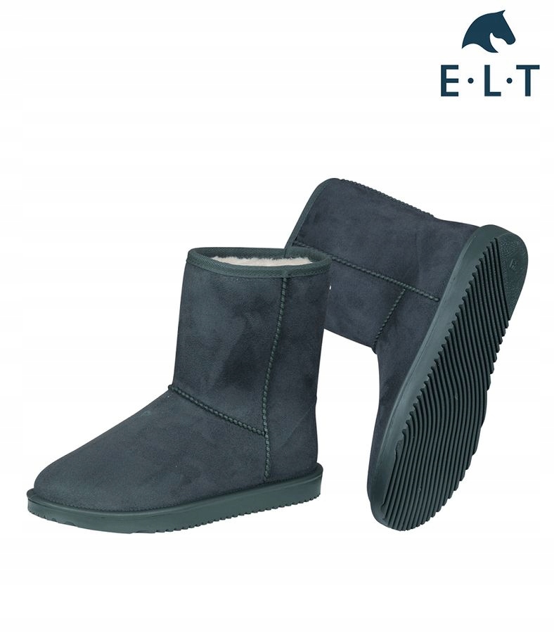 Ocieplane buty kalosze Velour Rainless mróz błoto Elt morskie oliwkowe 36