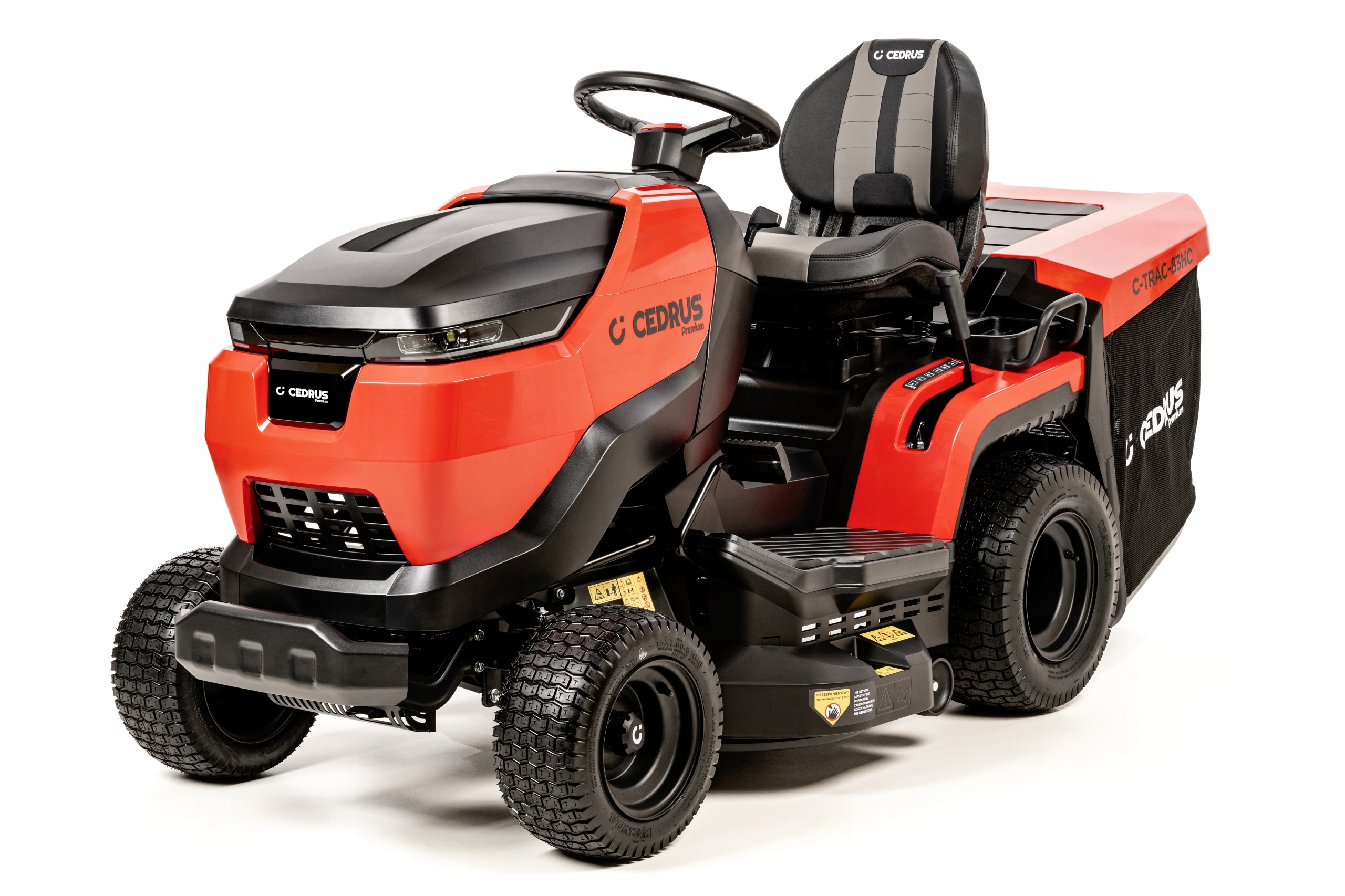 Traktorek ogrodowy Cedrus Premium z czujnikiem zmierzchu i LED