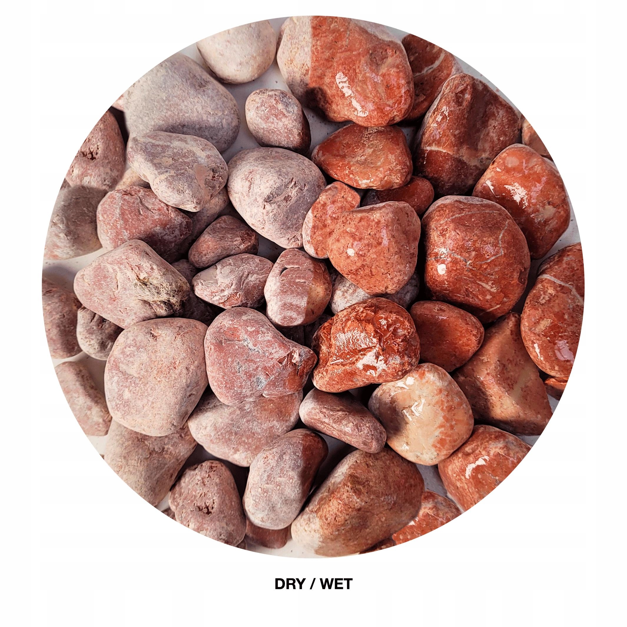 Levně Dekorativní Štěrk Inferno Gravel Do Akvária Tmavý Substrát 15-40 MM 2 Kg