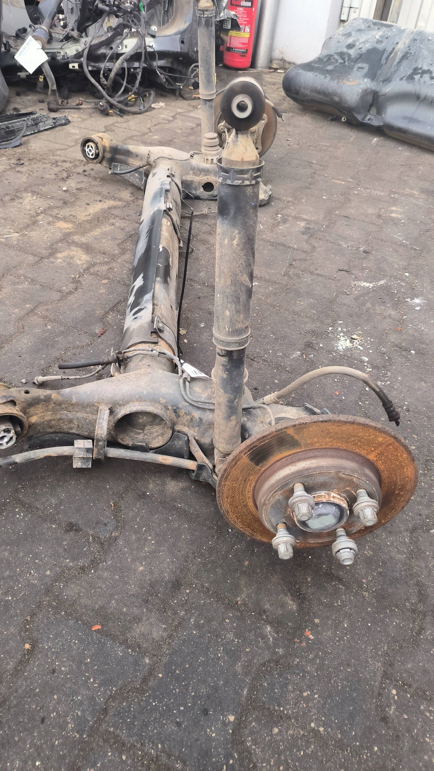 RINFORZO PARAURTI / assale posteriore PEUGEOT 2008 e