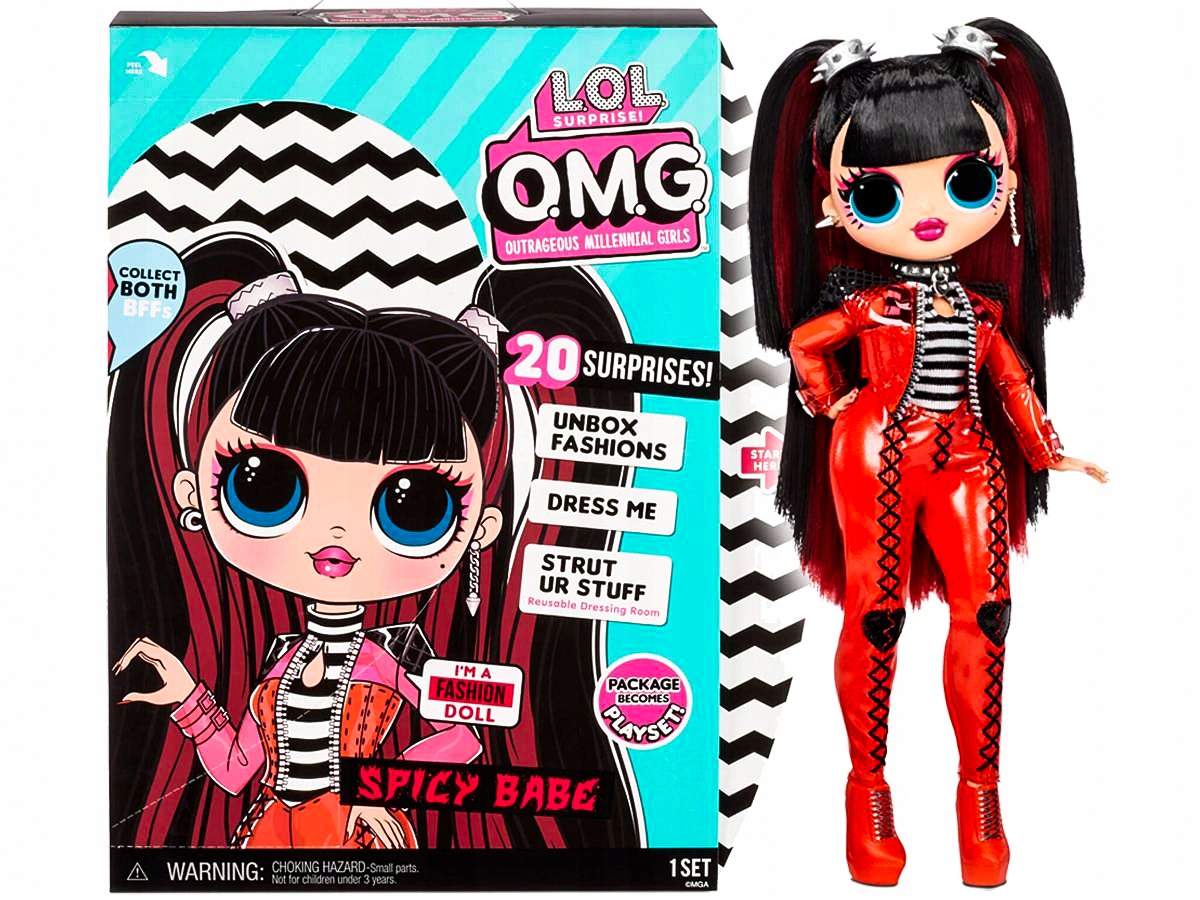 L.O.L SURPRISE OMG SPICY BABE LALKA SERIA 4