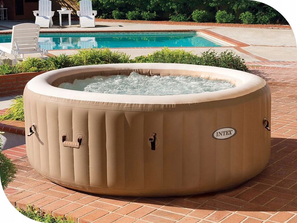 Dmuchane Spa Hydromasaż PureSpa Intex 28428 6 osób MODEL 2024 Pojemność 1098 l