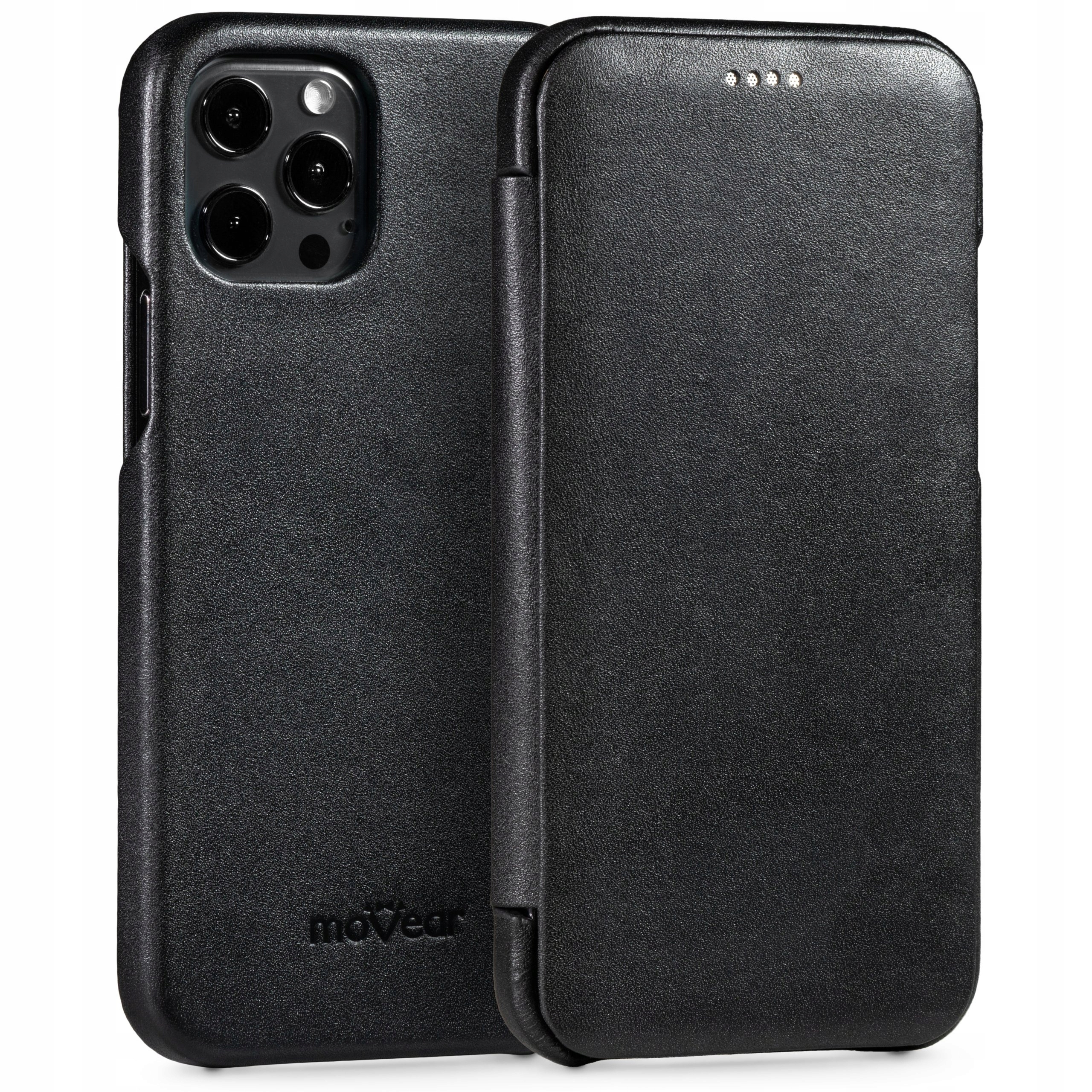 Obal Pouzdro iPhone 12 Pro Max, tenký, černý, Movear