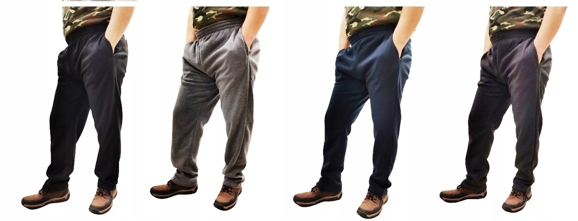 DRESOWE SPODNIE MĘSKIE 3 KOLORY ROZMIAR 4XL Rozmiar 4XL