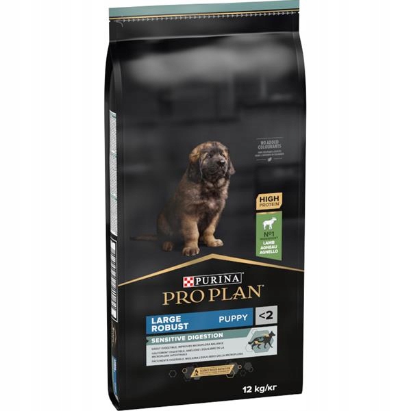 Levně Pro Plan Puppy Large Robust Sensitive Digestion jehně 12 kg