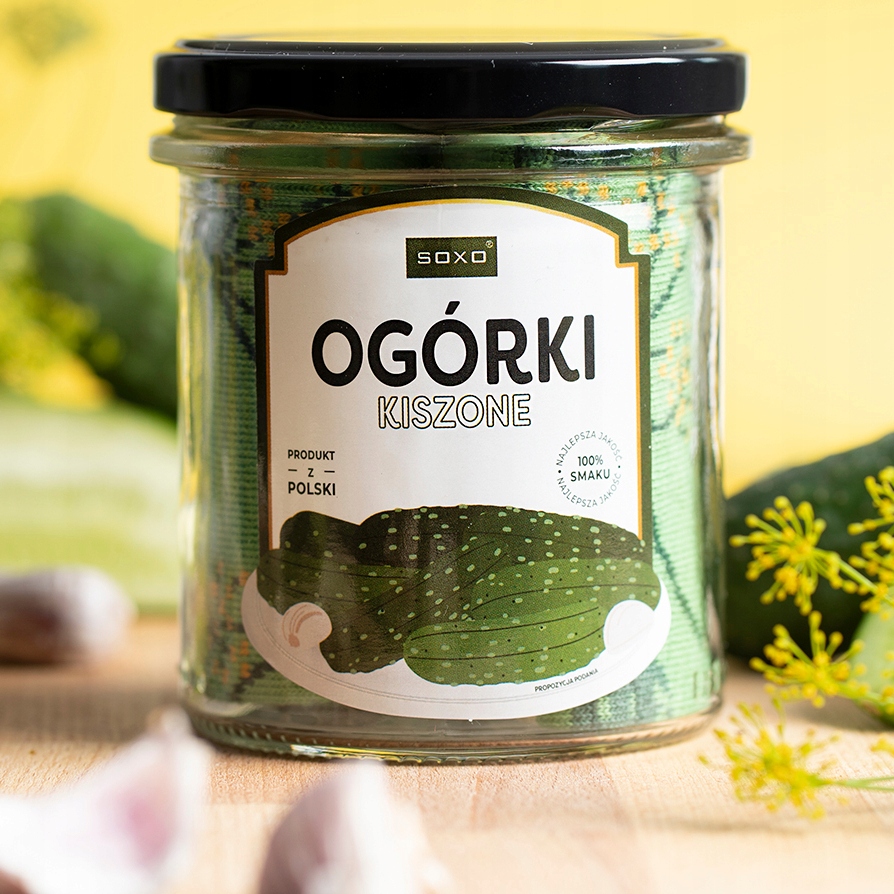 Цветные мужские носки в банке SOXO огурцы гендерные мужчины