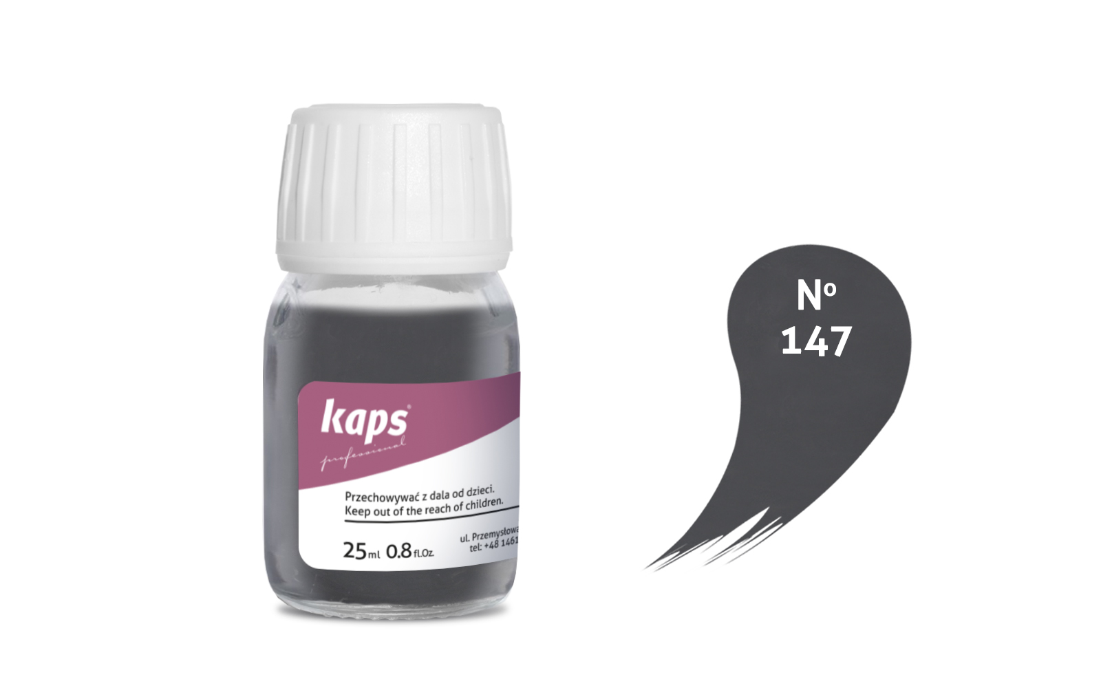 

Farba do skóry naturalnej i syntetycznej Kaps