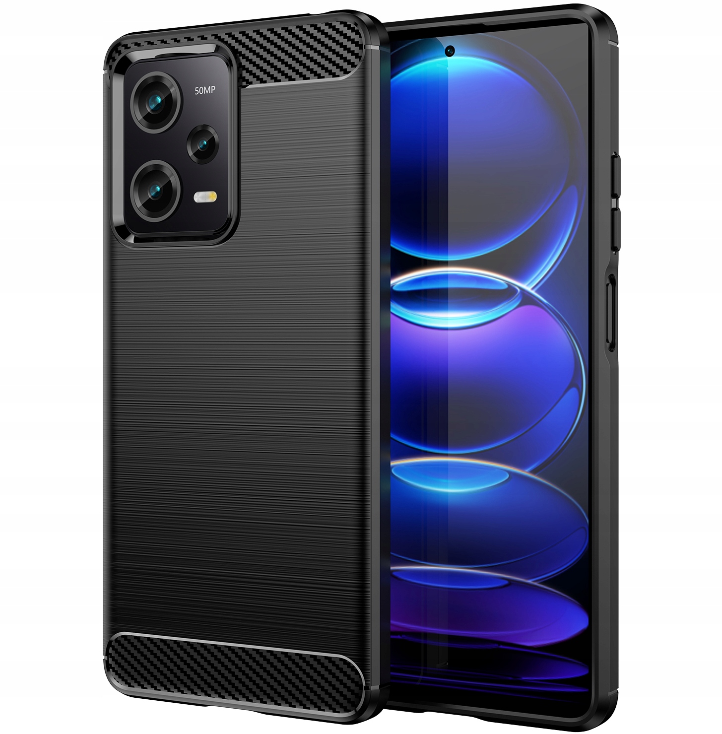 

Etui do Xiaomi Redmi Note 12 Pro 5G Karbon Szkło