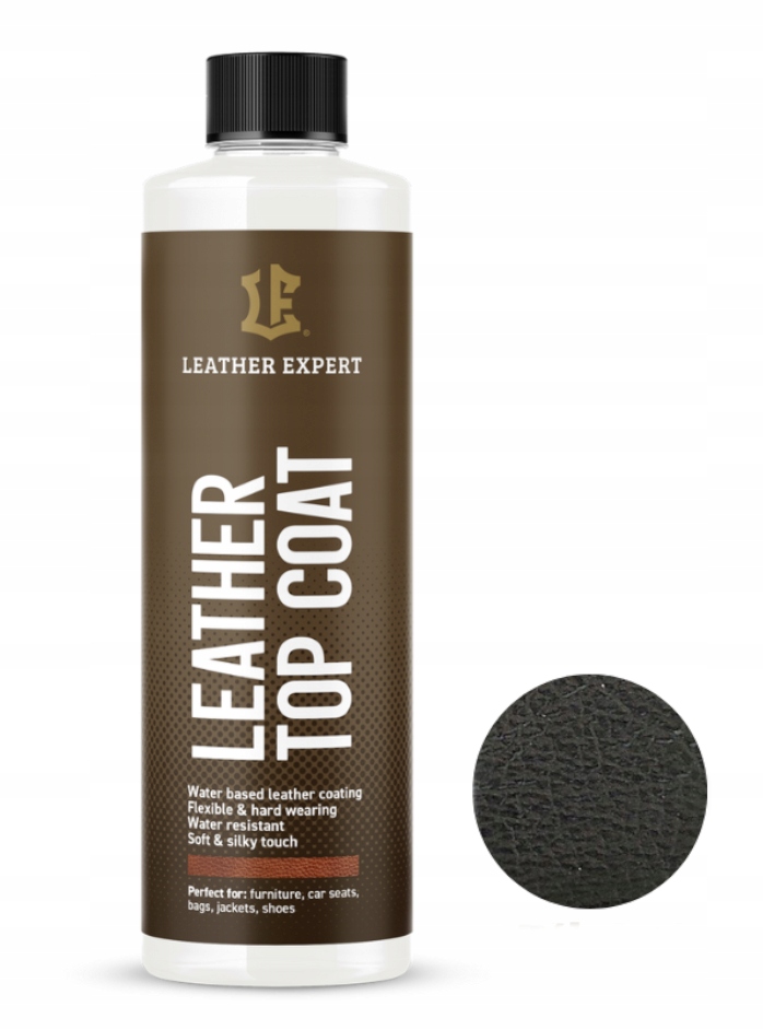 Top Coat Leather Lakier Wykończeniowy Półmat 250ml