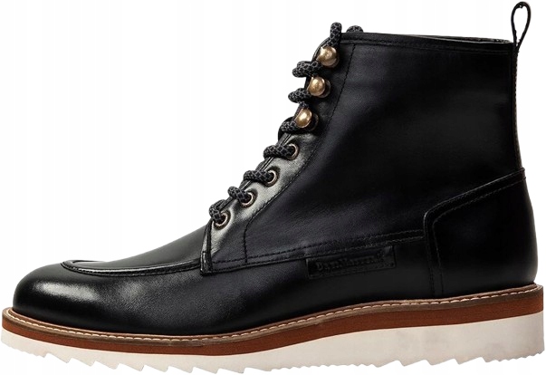 Icelos Pánské Šněrovací Boty Černé Klasické S Kůží 41 Jok