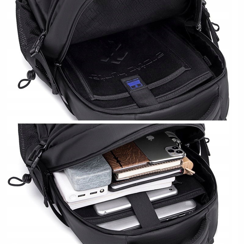 Plecak Arctic Hunter na laptopa 15,6 16,4 B00531 Kolor Czarny