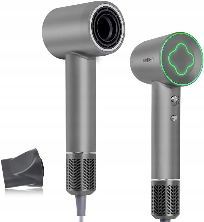 Vysoušeč vlasů Immoso s příkonem 1600 W ZCY883 stříbrnošedý