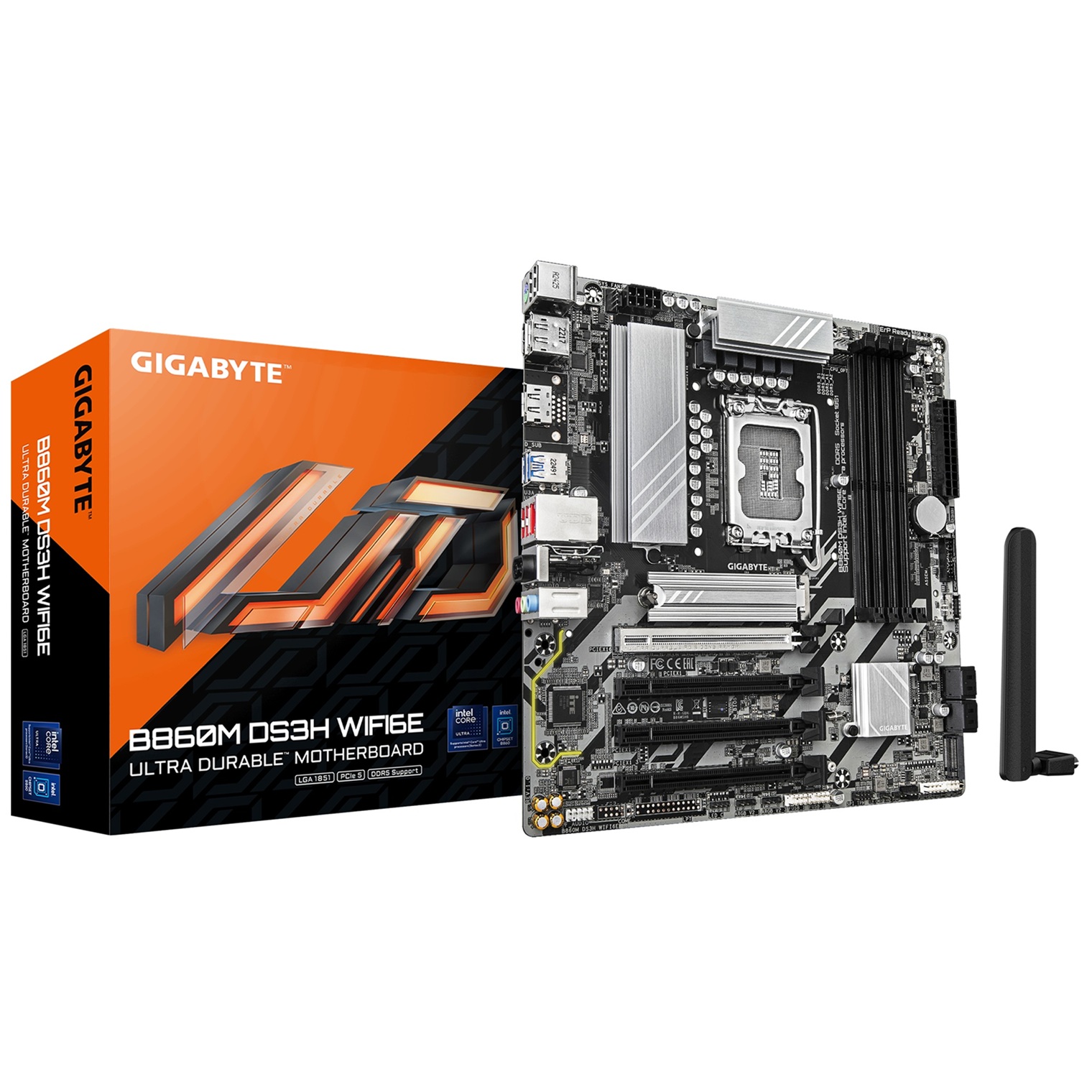 Gigabyte B860M DS3H WIFI6E/LGA 1851/mATX